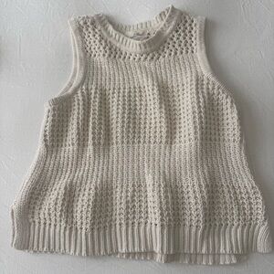 Universal Thread Cotton Blend Sleeveless Knit Top